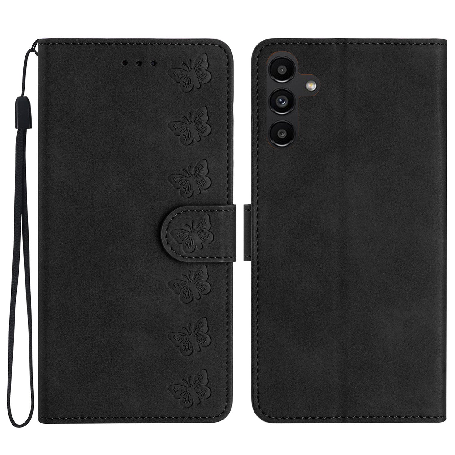 For Samsung Galaxy S23 FE Imprinted Butterfly Phone Cover PU Leather Wallet Flip Stand Cell Phone Case For Samsung Galaxy S23 FE Imprinted Butterfly Phone Cover PU Leather Wallet Flip Stand Cell Phone Case